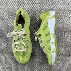 Tecs Sneakers Women Size 8 Lime Green Mesh Y2K Chunky Walking Shoes 8028